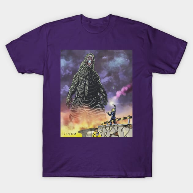 Godzilla T-Shirt by ikarow